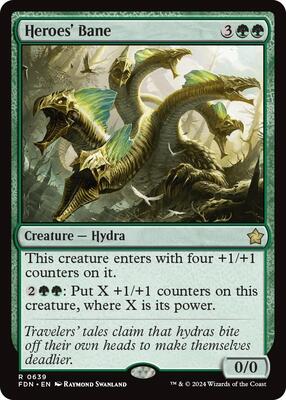 Heroes' Bane card from Foundations