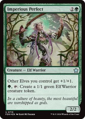 Imperious Perfect card from Foundations