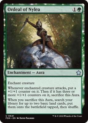 Ordeal of Nylea card from Foundations