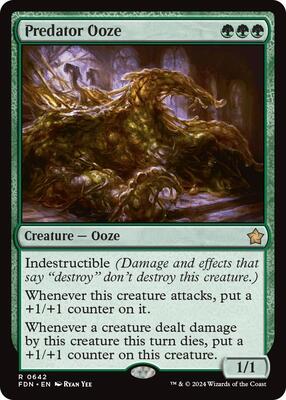 Predator Ooze card from Foundations