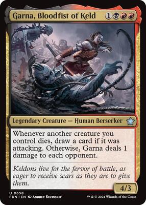 Garna, Bloodfist of Keld card from Foundations