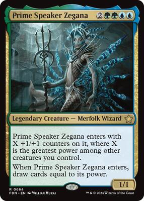 Prime Speaker Zegana card from Foundations