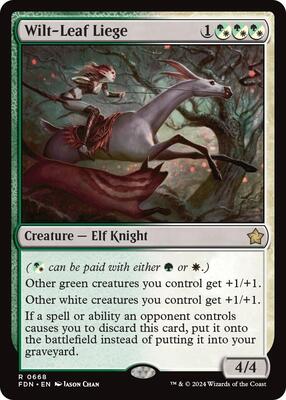 Wilt-Leaf Liege card from Foundations