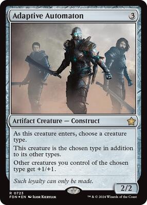 Adaptive Automaton card from Foundations
