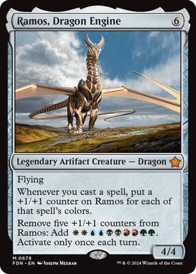 Ramos, Dragon Engine card from Foundations