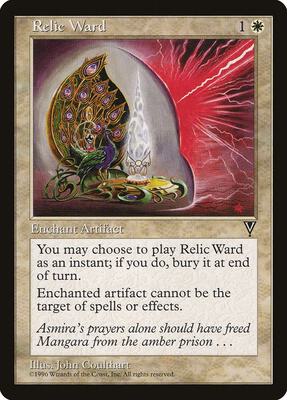 Relic Ward card from Visions