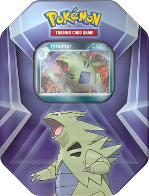 Triple Whammy Tin [Tyranitar] card from Miscellaneous Cards & Products