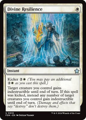 Divine Resilience card from Foundations