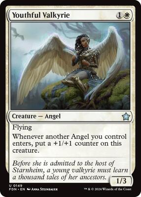 Youthful Valkyrie card from Foundations