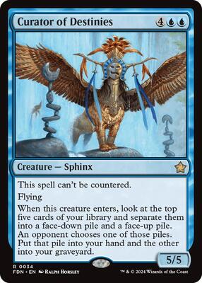 Curator of Destinies card from Foundations