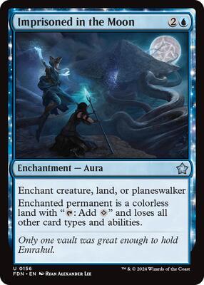 Imprisoned in the Moon card from Foundations