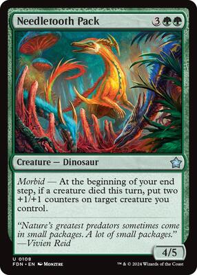 Needletooth Pack card from Foundations