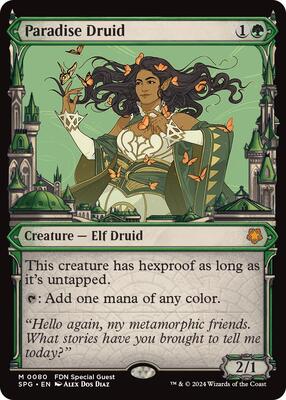 Paradise Druid (Showcase) card from Special Guests