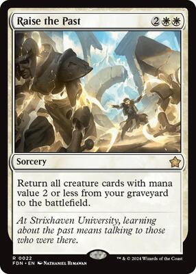 Raise the Past card from Foundations
