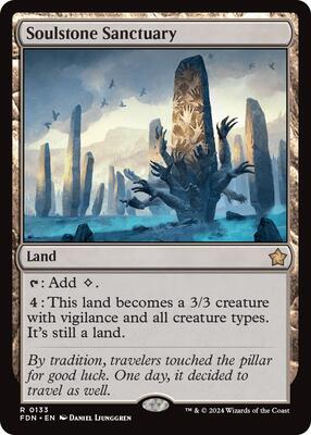 Soulstone Sanctuary card from Foundations