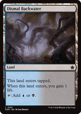 Dismal Backwater card from Foundations