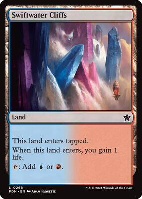 Swiftwater Cliffs card from Foundations