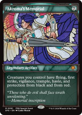Akroma's Memorial (Showcase) card from Special Guests