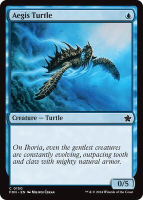 Aegis Turtle card from Foundations