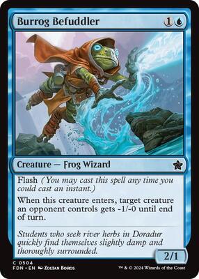 Burrog Befuddler card from Foundations