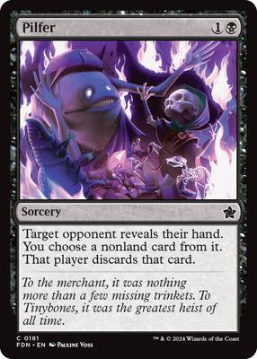 Pilfer card from Foundations
