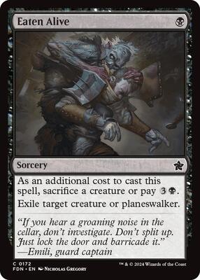 Eaten Alive card from Foundations