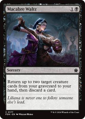 Macabre Waltz card from Foundations