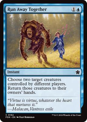 Run Away Together card from Foundations