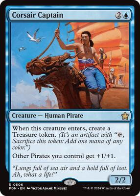 Corsair Captain card from Foundations