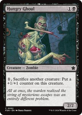Hungry Ghoul card from Foundations