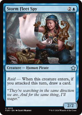 Storm Fleet Spy card from Foundations