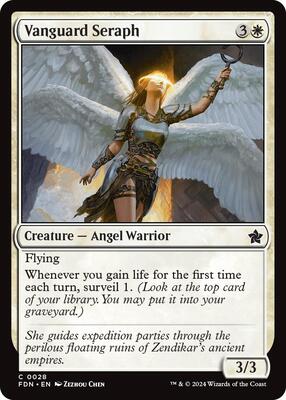 Vanguard Seraph card from Foundations