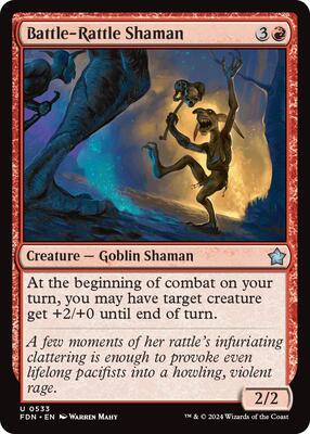 Battle-Rattle Shaman card from Foundations