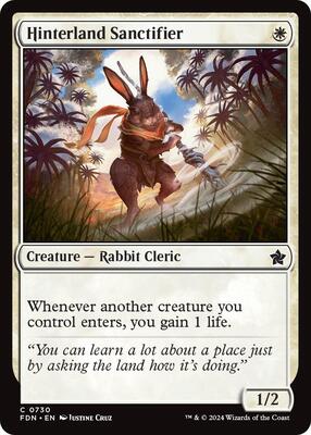 Hinterland Sanctifier card from Foundations