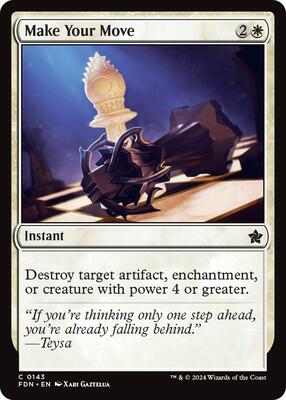 Make Your Move card from Foundations