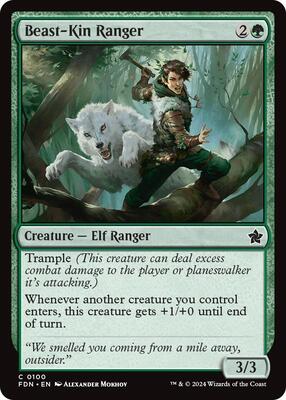 Beast-Kin Ranger card from Foundations