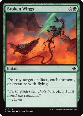 Broken Wings card from Foundations