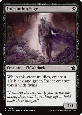 Infestation Sage card from Foundations