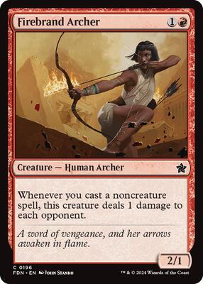 Firebrand Archer card from Foundations