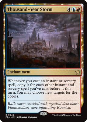 Thousand-Year Storm card from Foundations