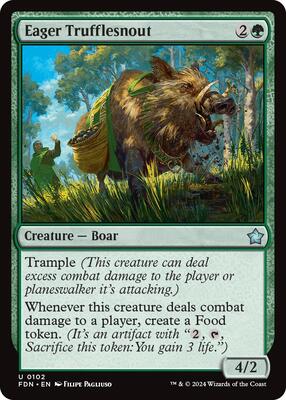 Eager Trufflesnout card from Foundations