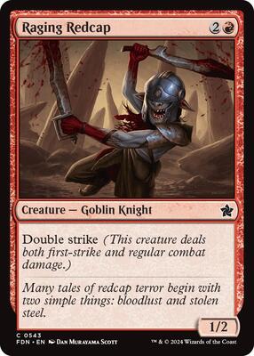 Raging Redcap card from Foundations