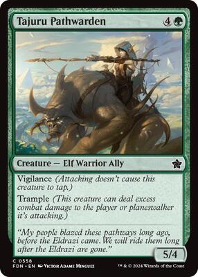 Tajuru Pathwarden card from Foundations