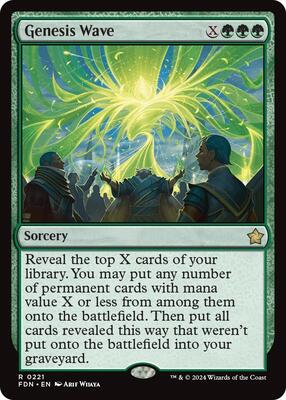 Genesis Wave card from Foundations