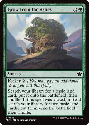 Grow from the Ashes card from Foundations