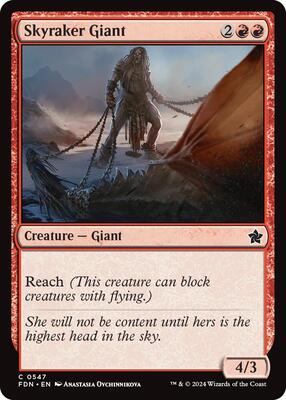 Skyraker Giant card from Foundations