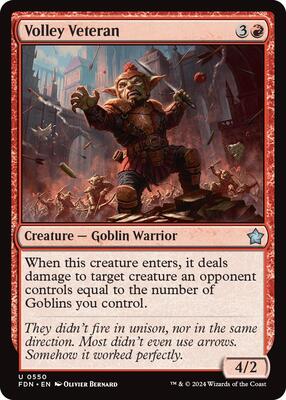 Volley Veteran card from Foundations