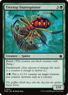 Treetop Snarespinner card from Foundations