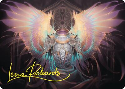 Celestial Armor Art Card (2/54) (Gold-Stamped Signature) card from Art Series: Foundations