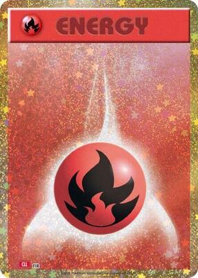 Basic Fire Energy card from Pokemon TCG Classic: Charizard